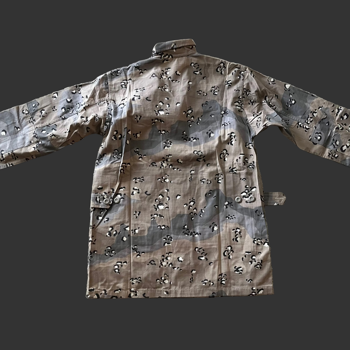 Unknown Grey Chocolate Chip BDU Shirt