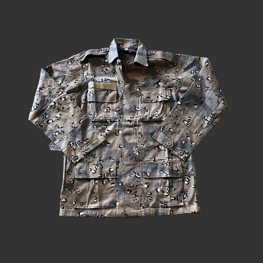 Unknown Grey Chocolate Chip BDU Shirt