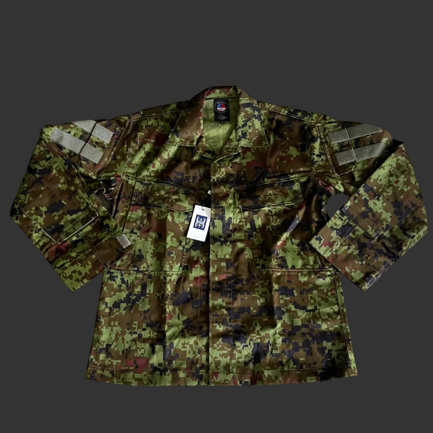 Custom Estonian Woodland Shirt - L
