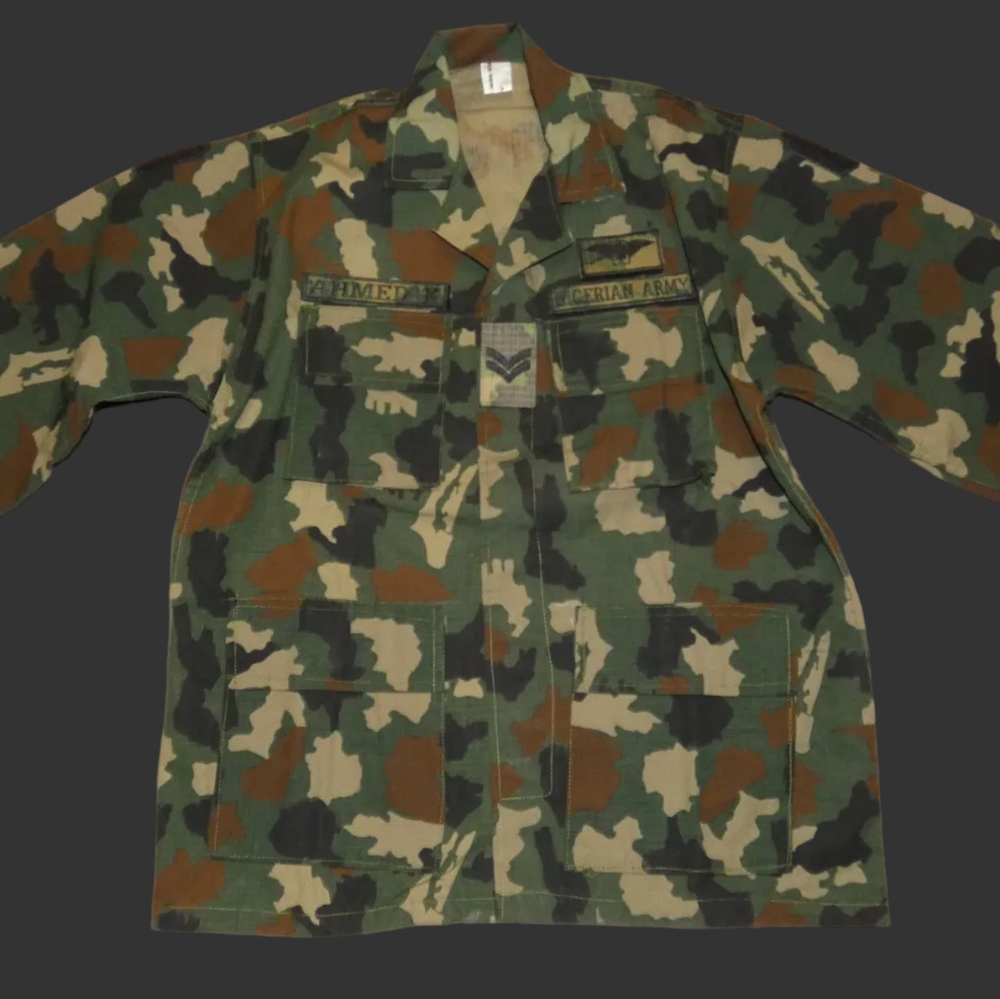 Nigerian Army Set with Jump Wing Patches